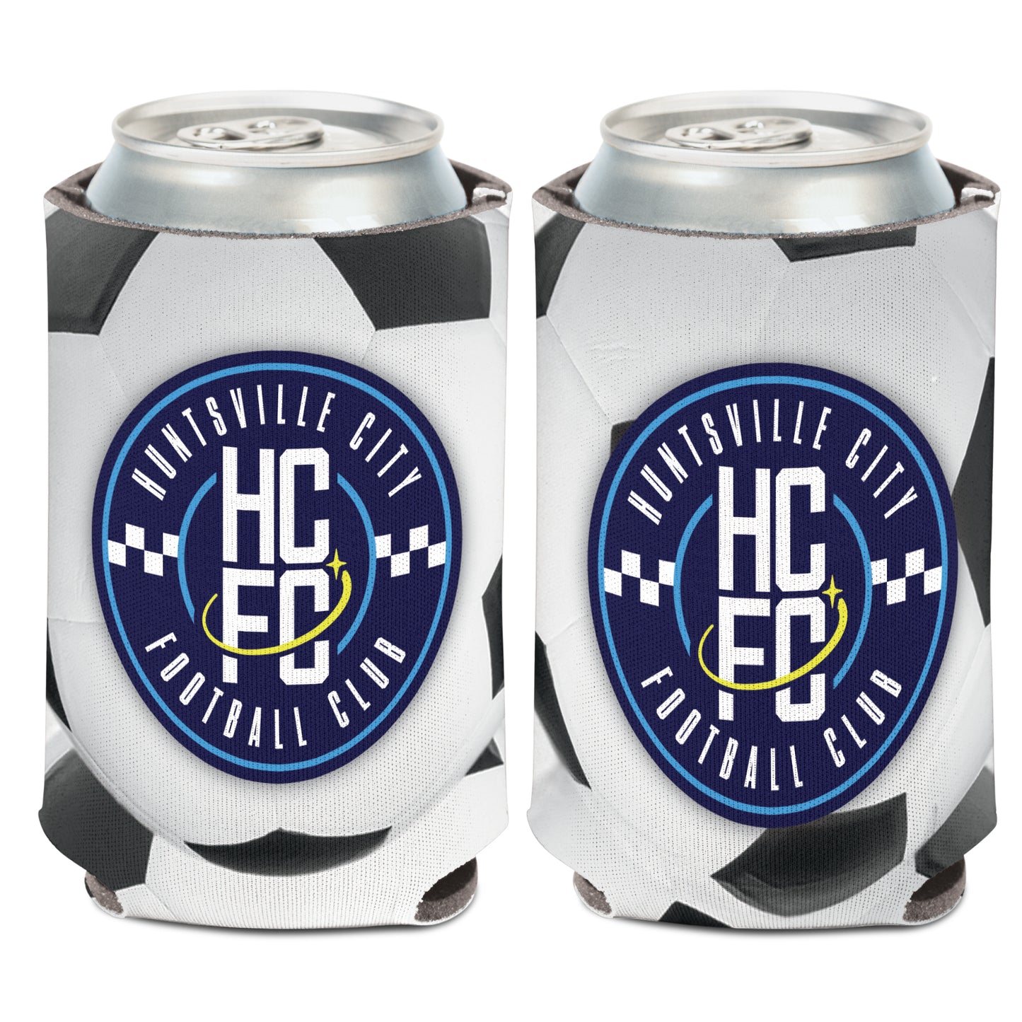 Huntsville City FC 12oz Can Cooler - Soccer Ball