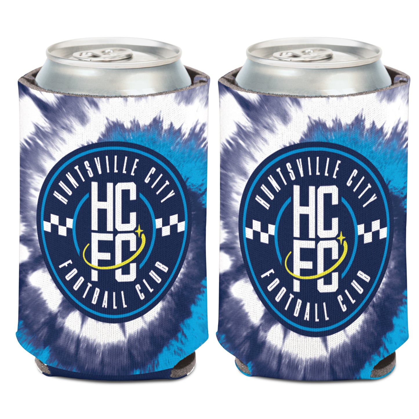 Huntsville City FC 12oz Can Cooler - Tie Dye