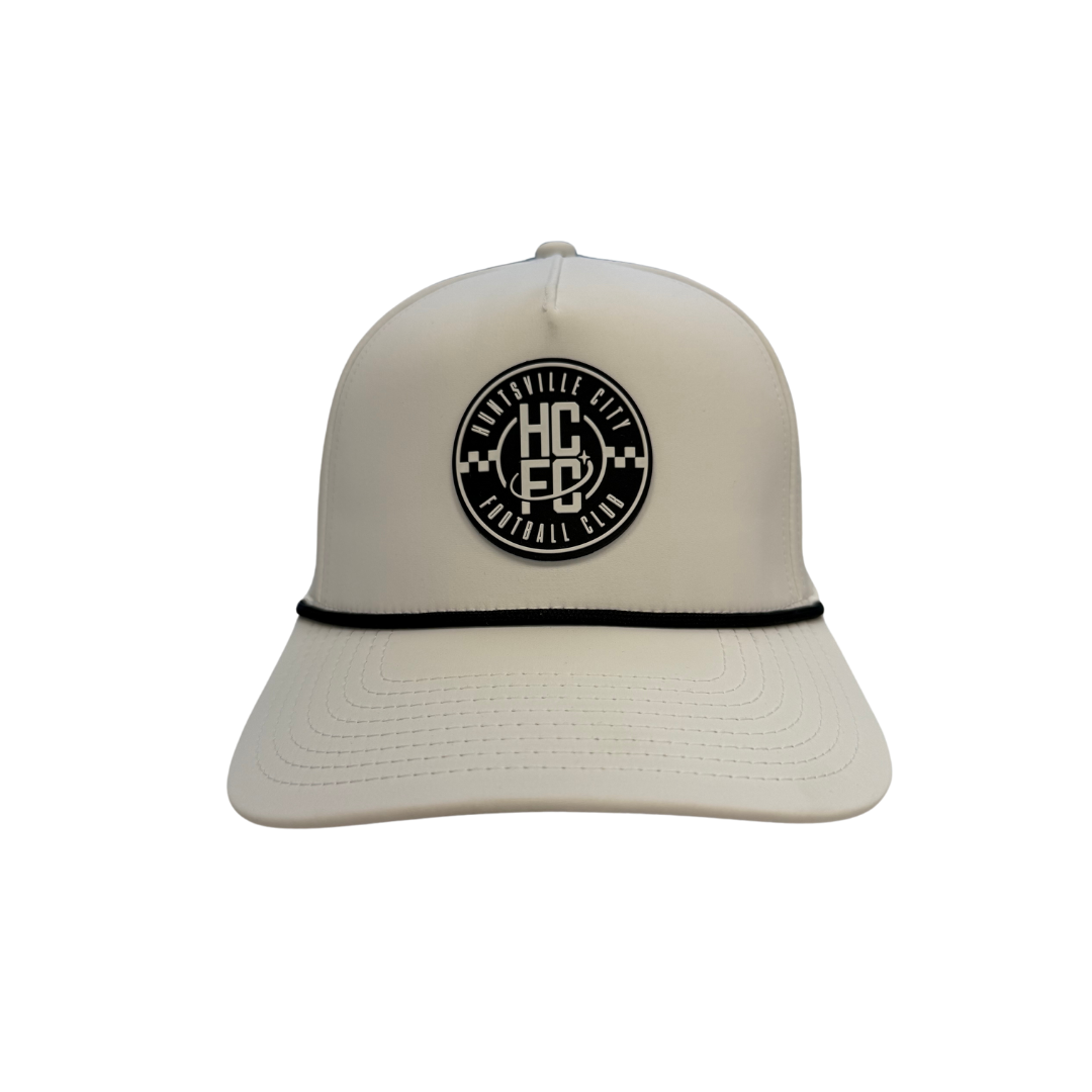 Branded Bills 5-Panel Rope Hat- White