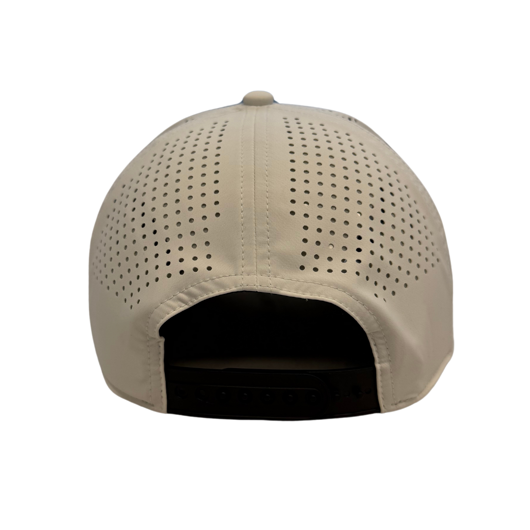 Branded Bills 5-Panel Rope Hat- White