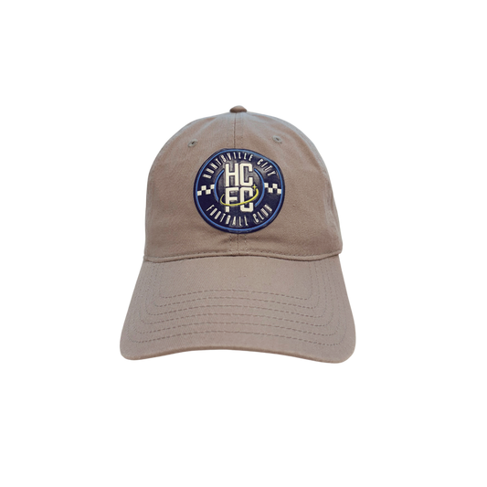 Adult Slouch Adjustable Crest Hat - Grey