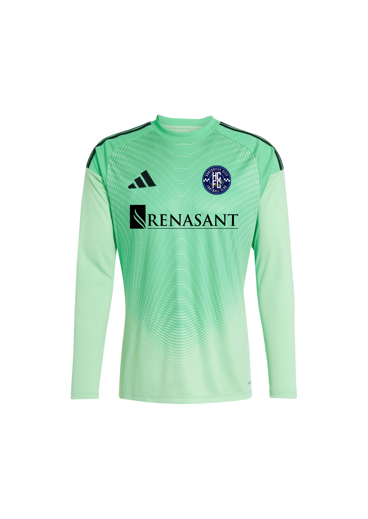 Adidas Youth HCFC 2025 Long Sleeve Goalkeeper Jersey - Green