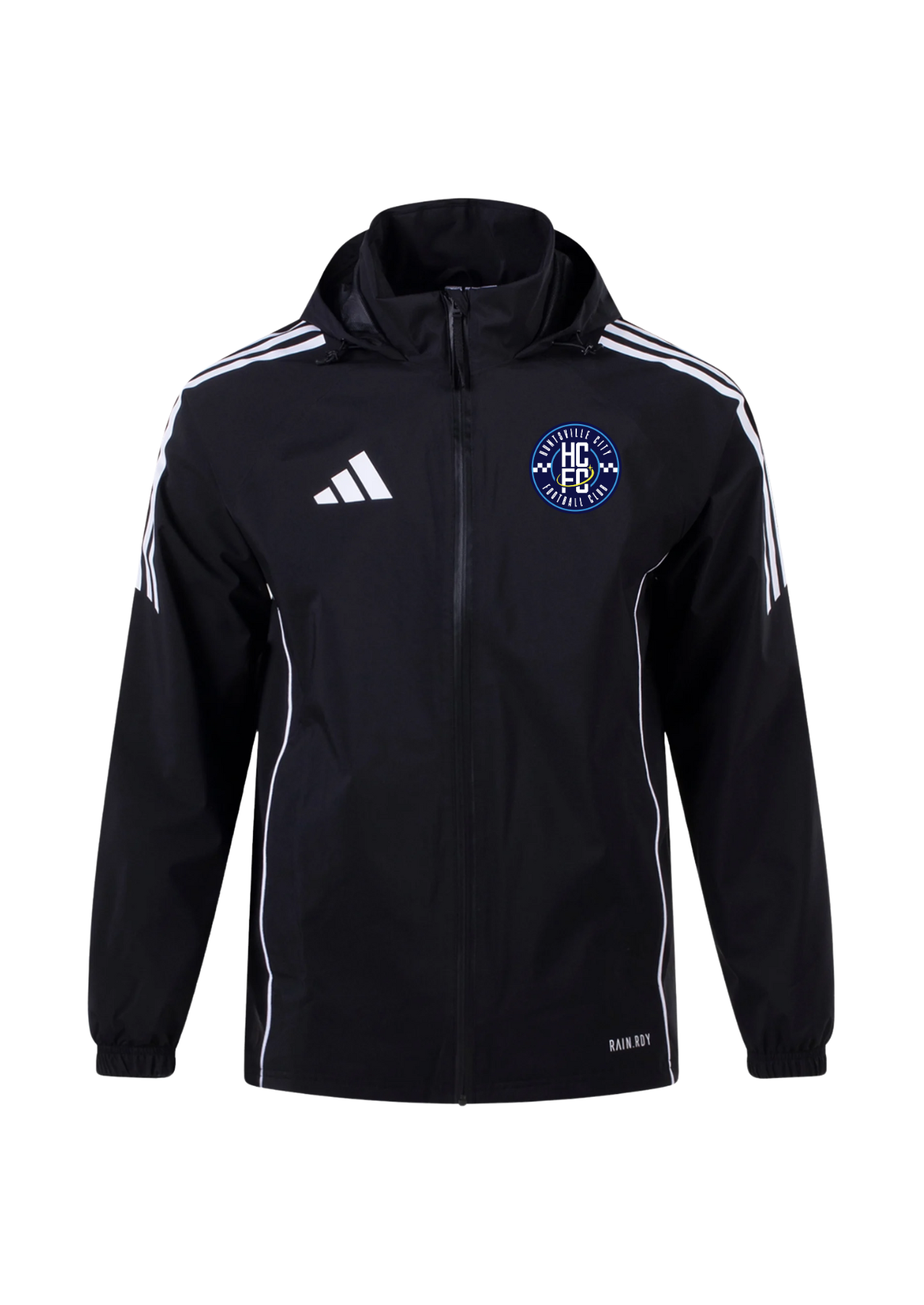 Adidas Men's HCFC 2024 Black Tiro Rain Jacket