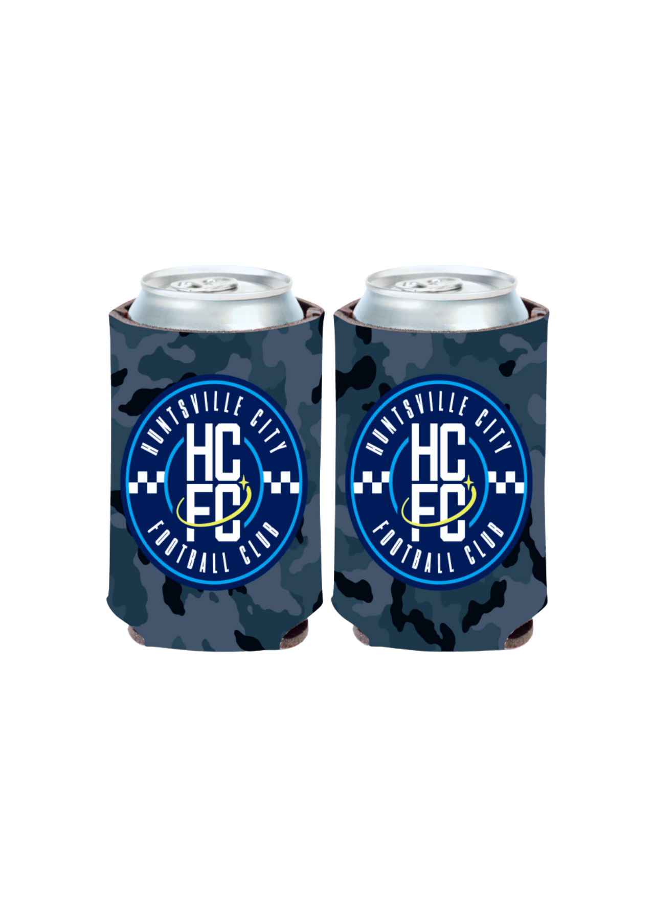 Huntsville City FC 12oz Can Cooler - Navy Camo