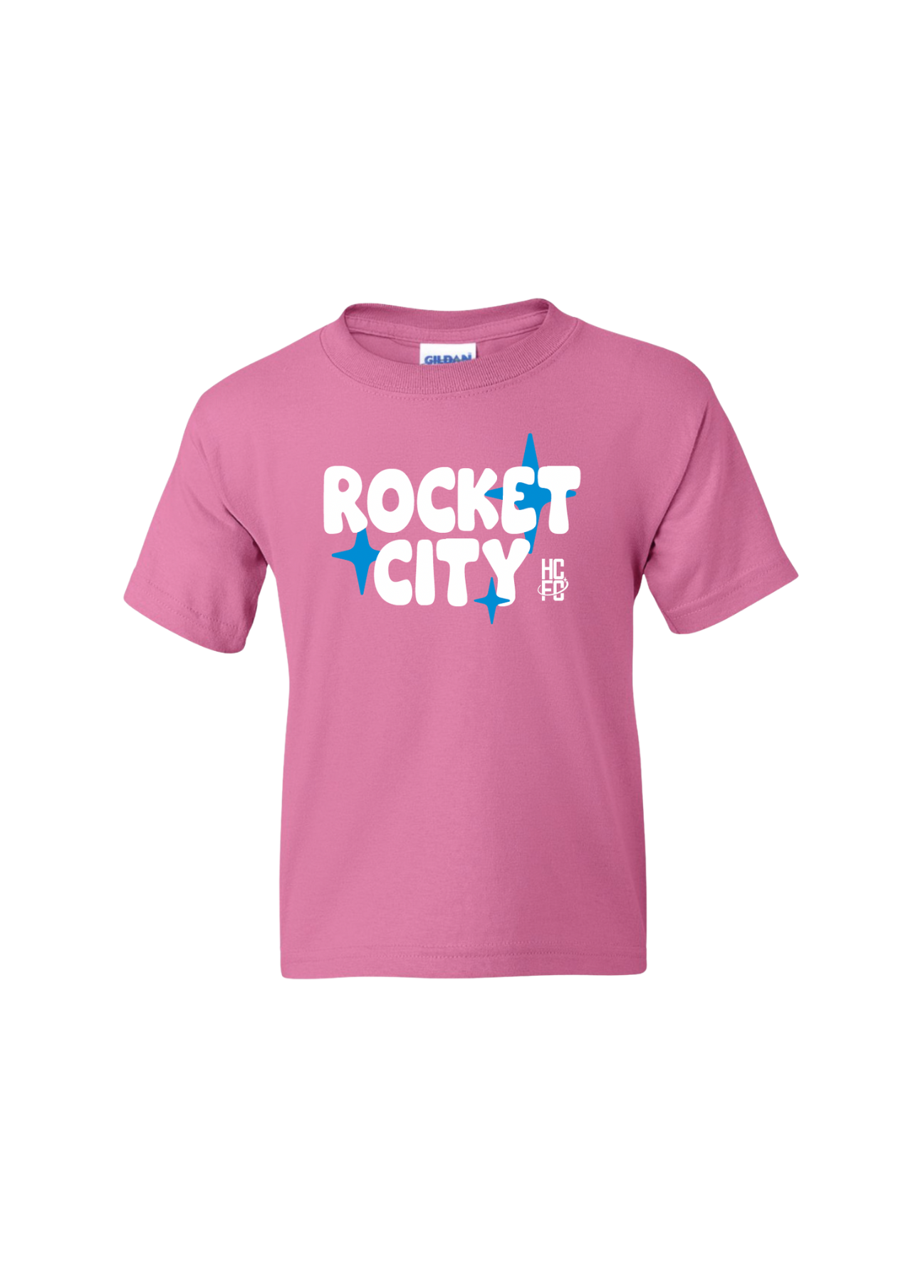 Youth Pink Rocket City Tee
