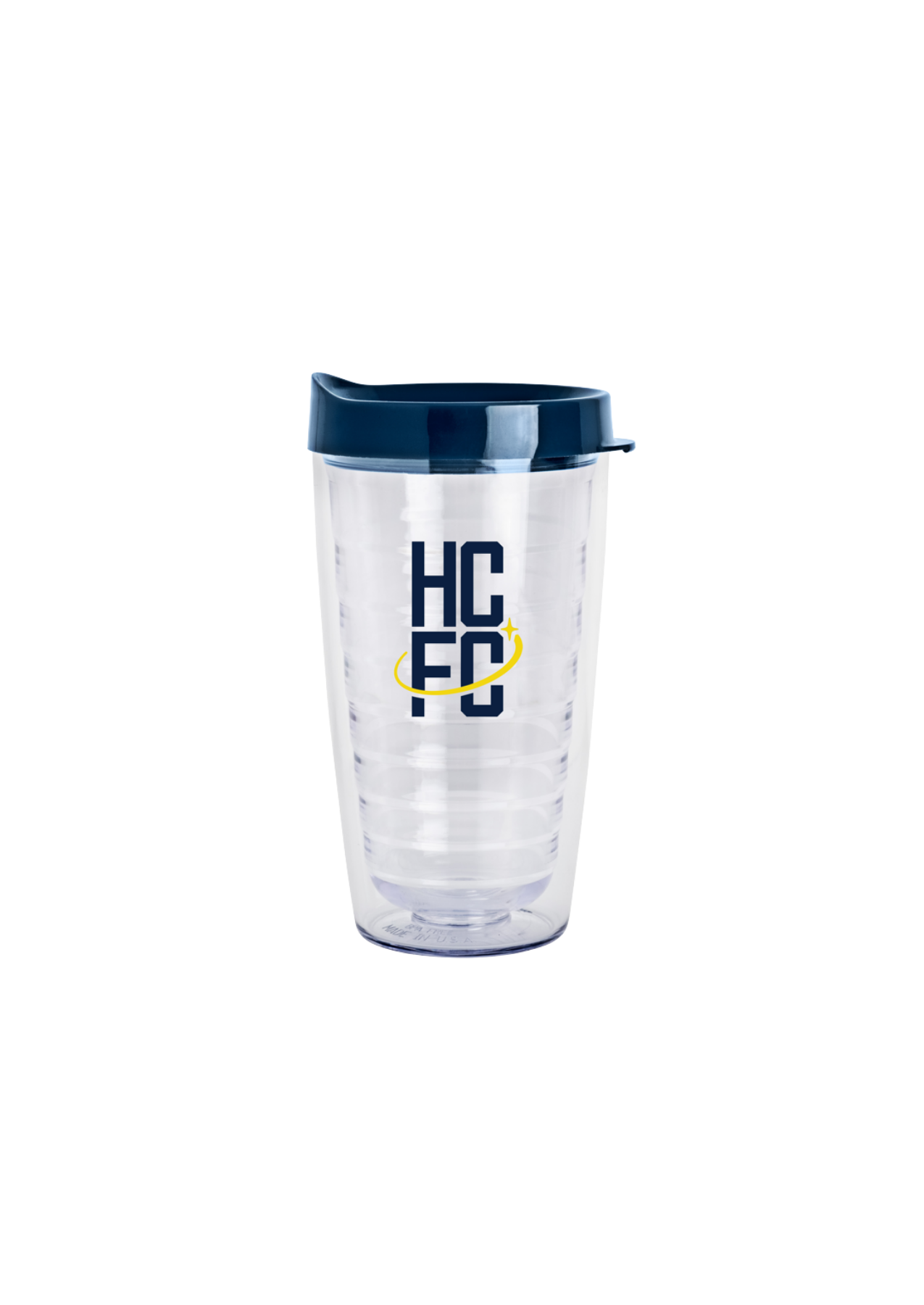 HCFC Double Wall Clear Tumbler