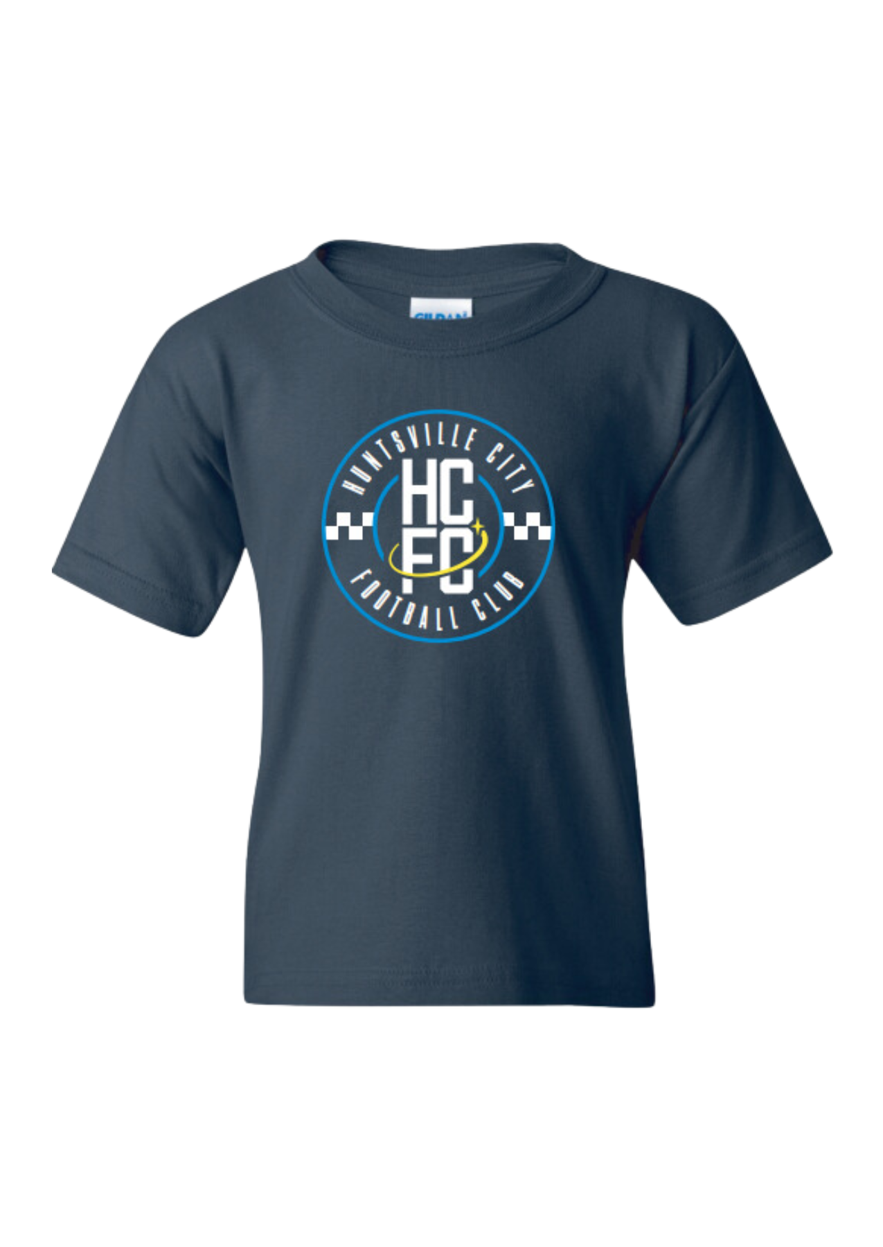 Youth Short Sleeve Crest Tee - Navy