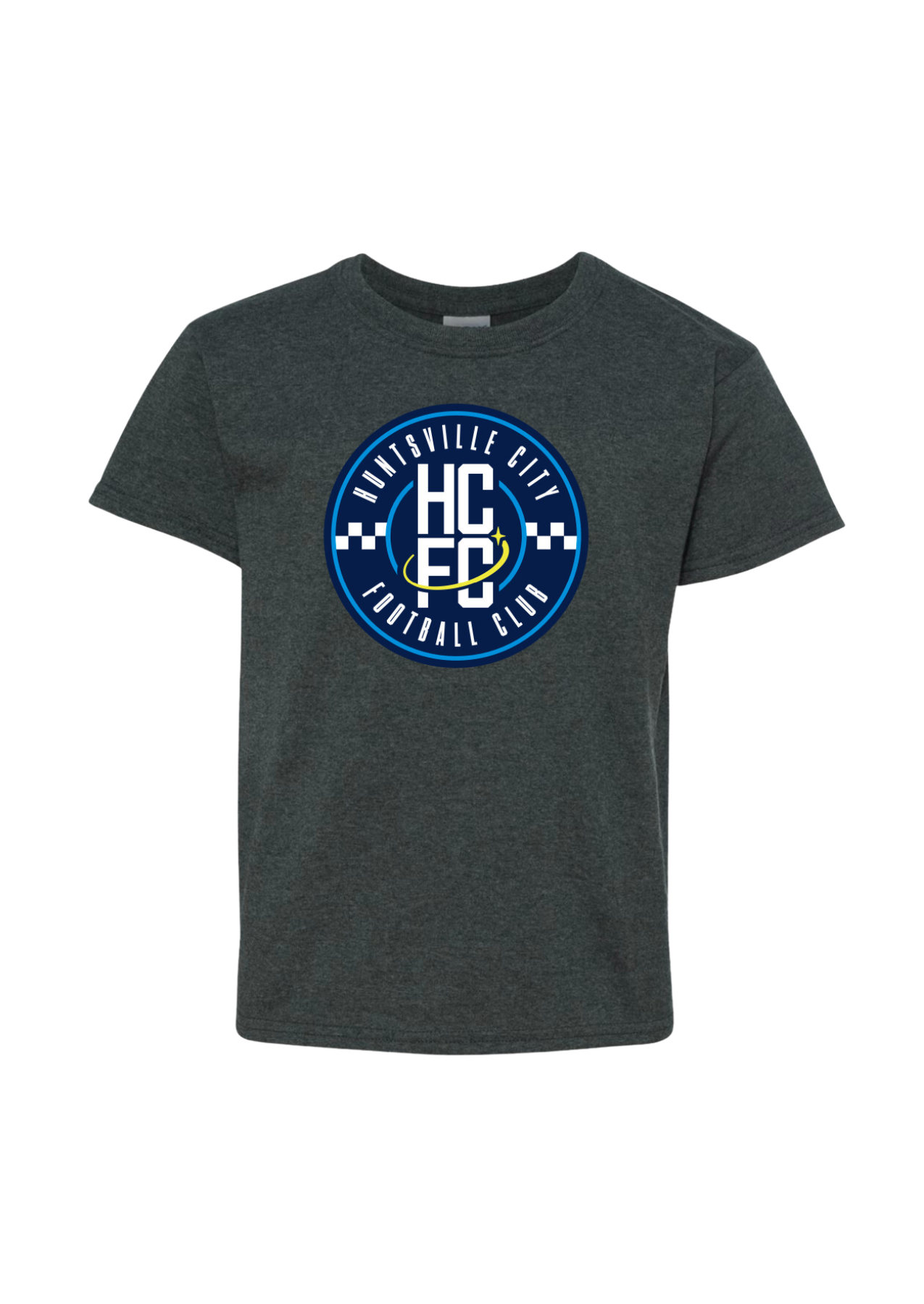 Youth Short Sleeve Crest Tee - Grey