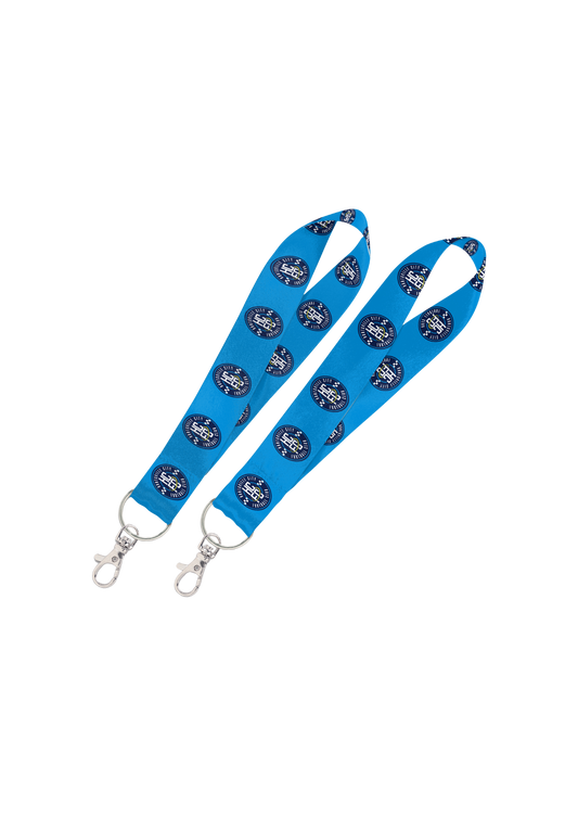 Huntsville City FC Key Strap - Skyline Blue