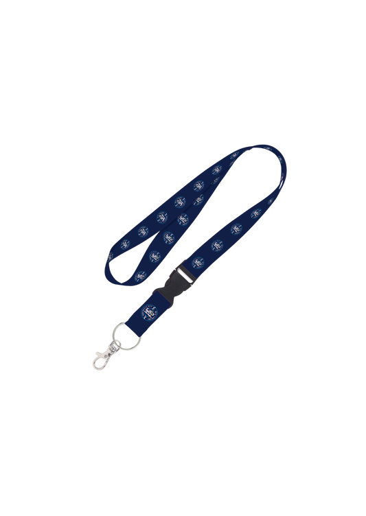 Huntsville City FC Buckle Lanyard - Navy Crest