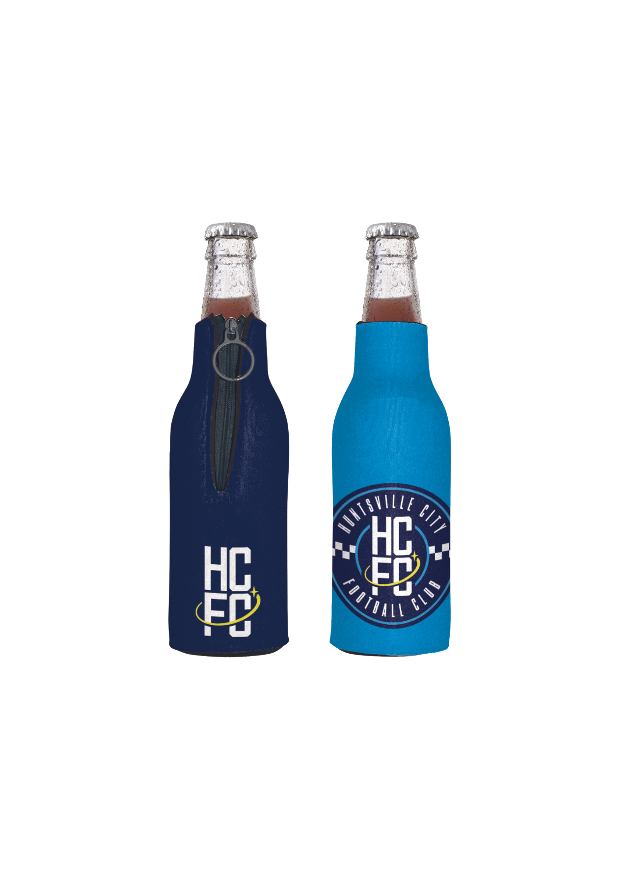 Huntsville City FC Bottle Cooler - Navy