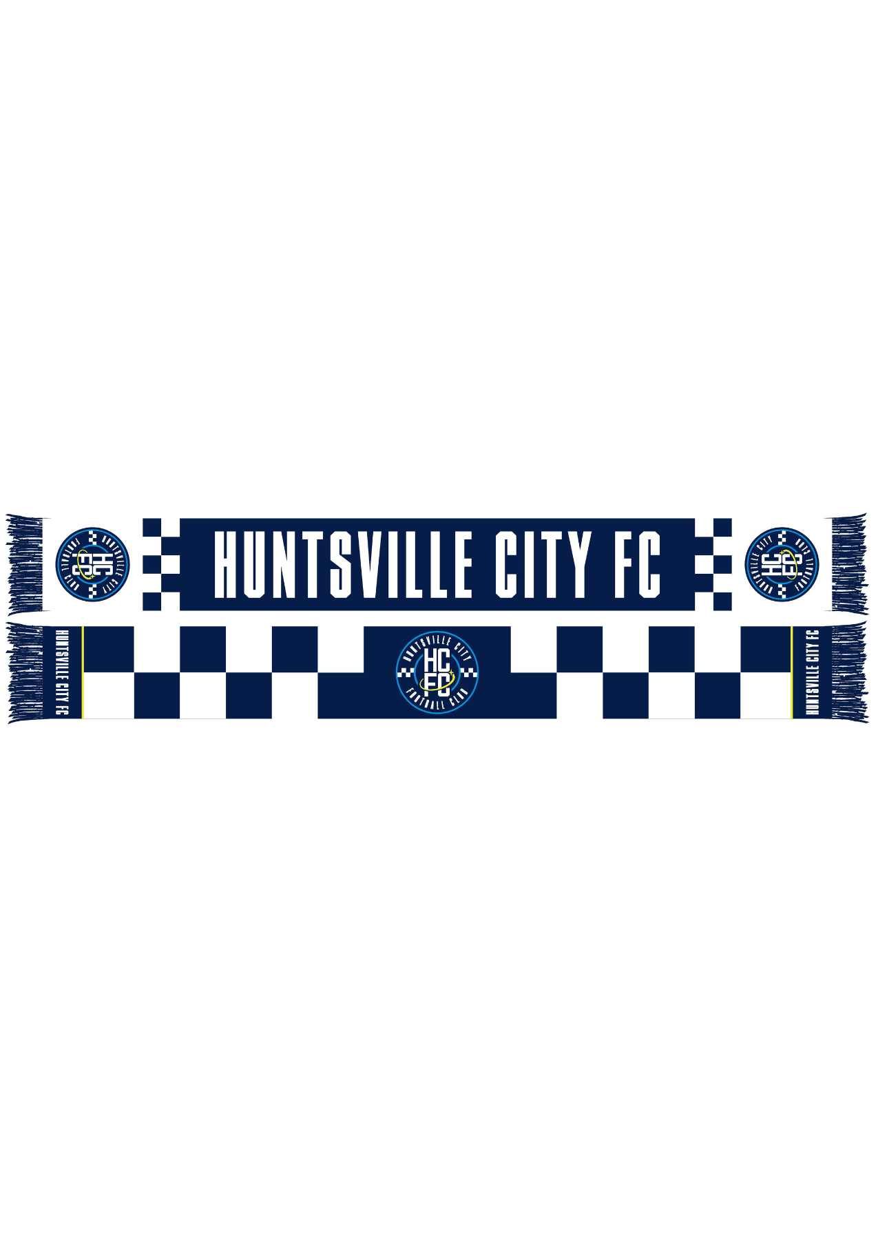 Huntsville City FC Brand Launch Knit Scarf