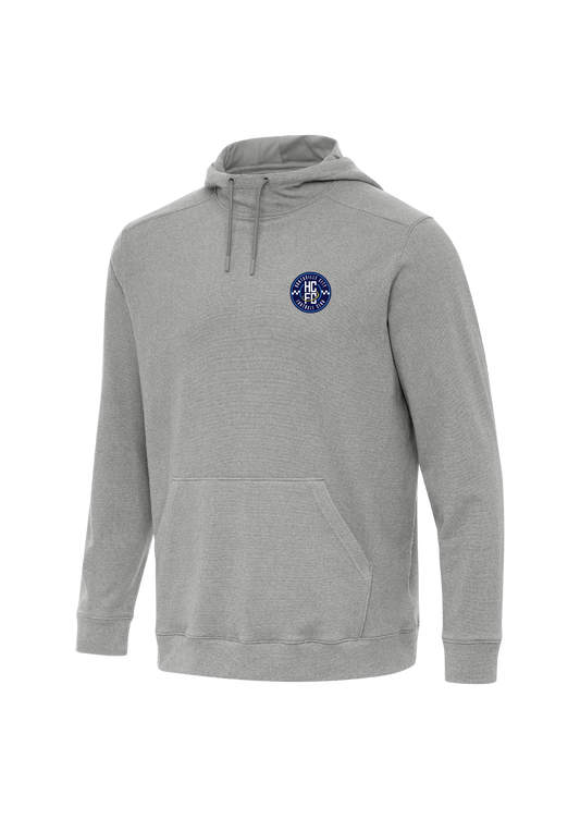 Men's Antigua Cloud Pullover Hood - Heather Grey