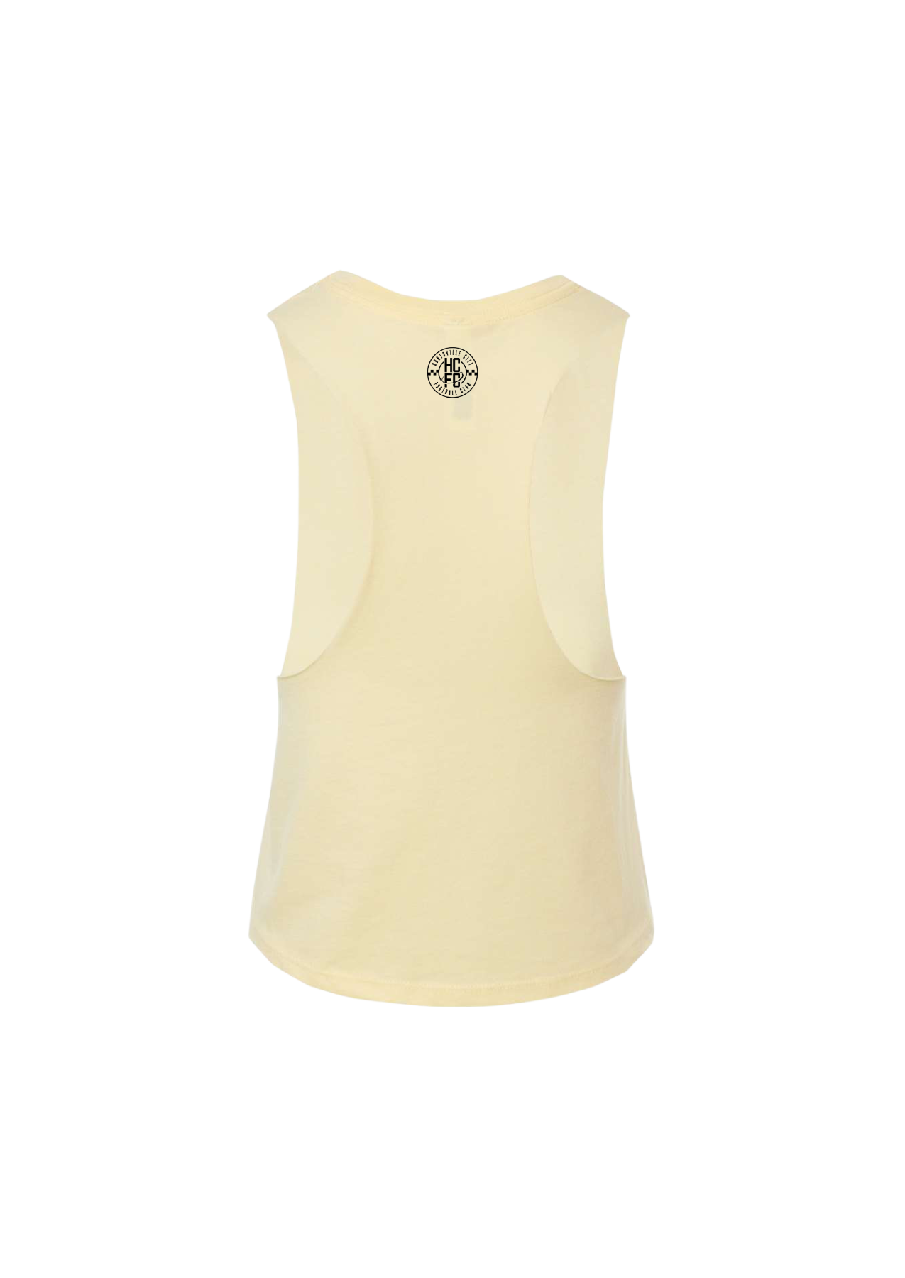 Women's Racerback Crop Tank - Daisy