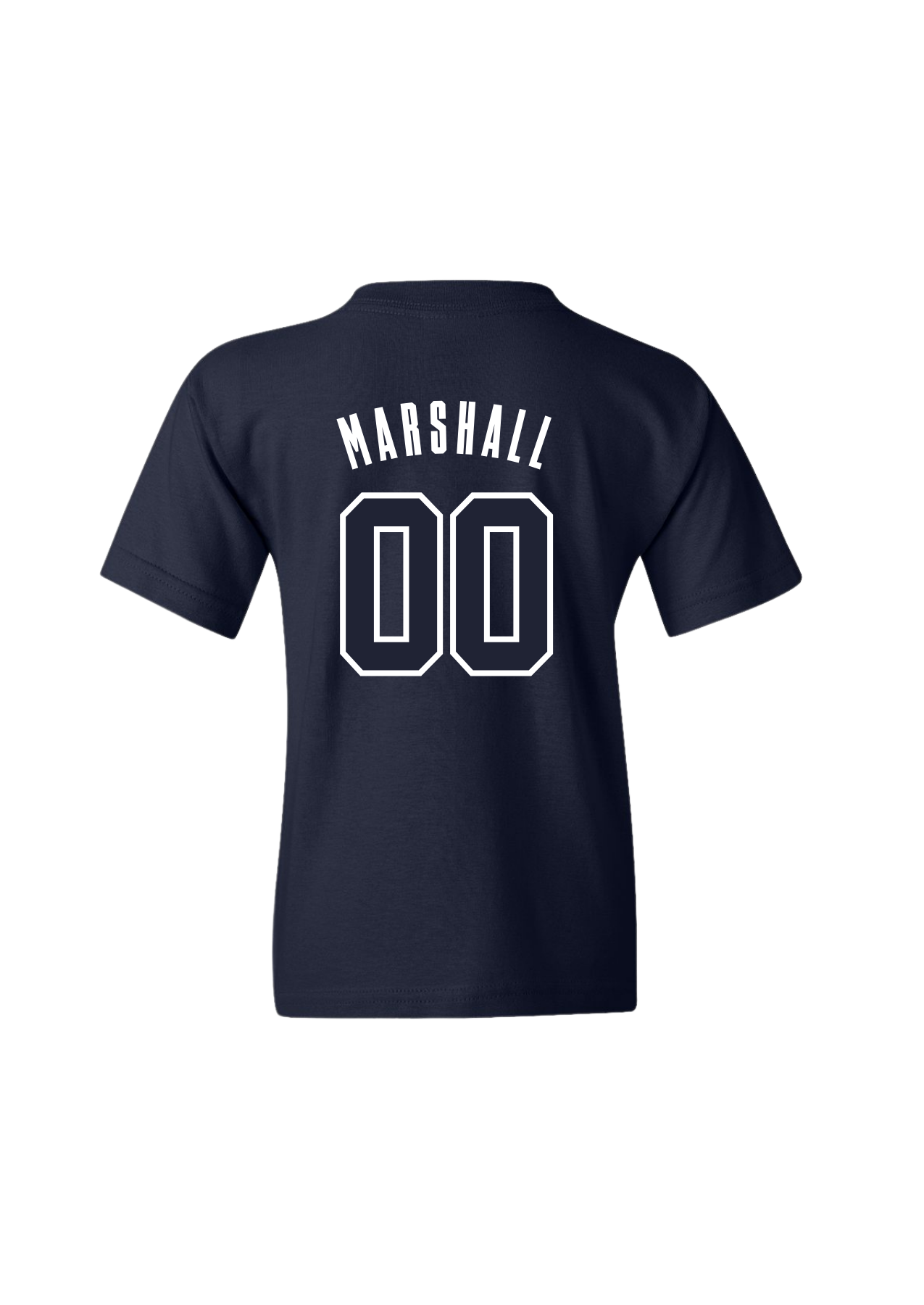 Youth HCFC Marshall Name & Number Tee - Navy