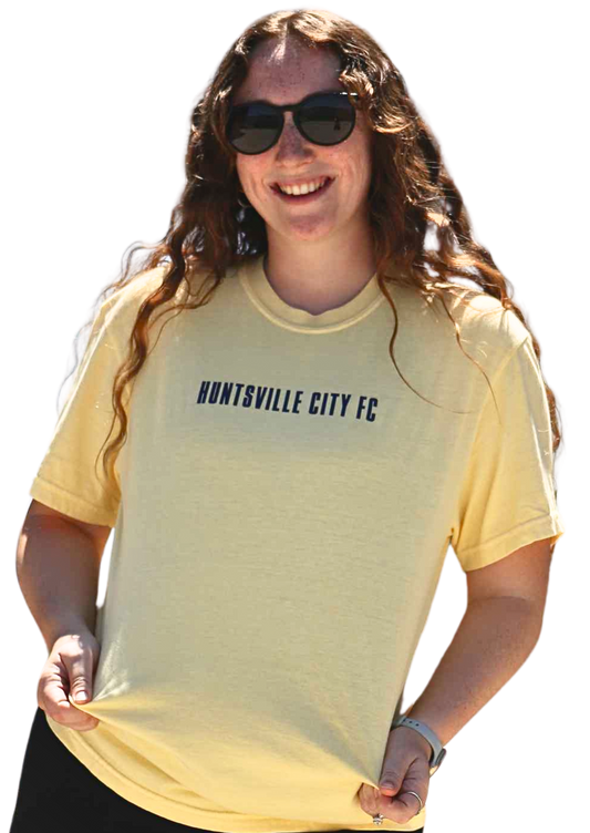 HCFC Refined Wordmark Tee - Daisy