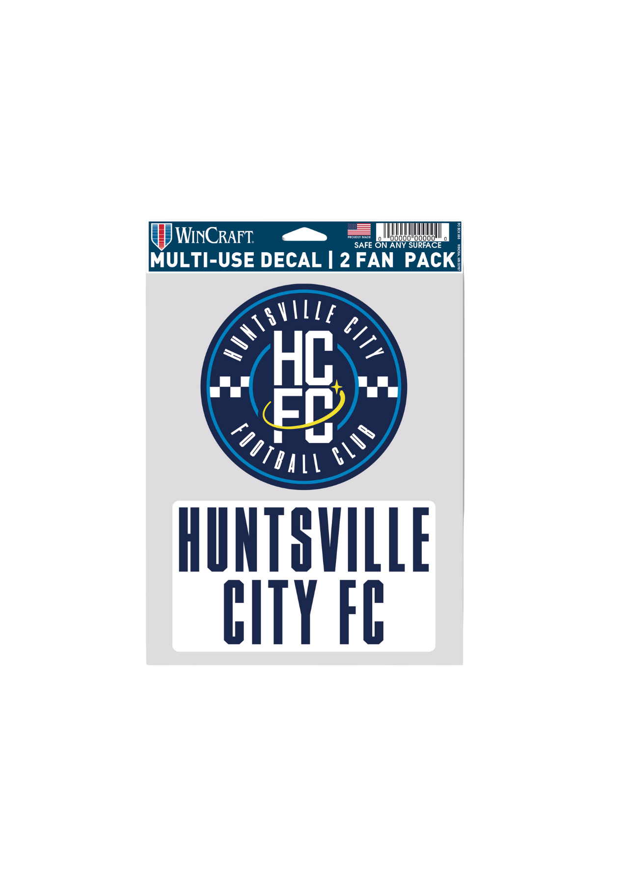 Huntsville City FC 2 Fan Pack Decals