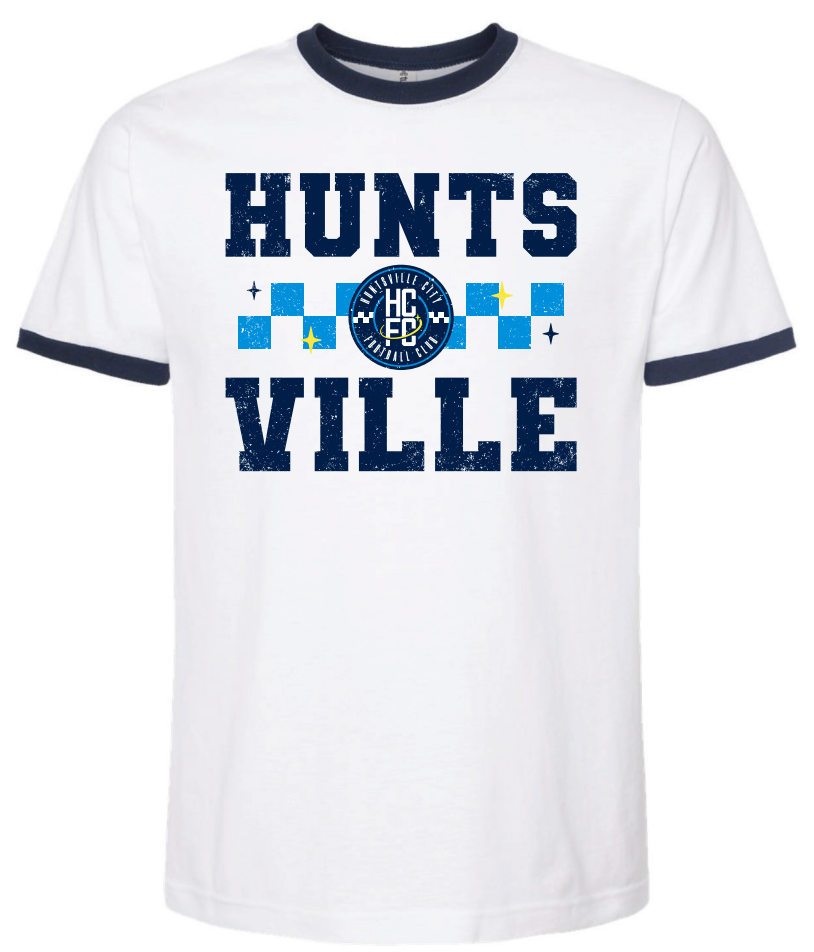 Men's SS White Cuffed Tee
