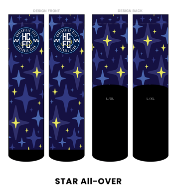 HCFC Star All-Over Socks