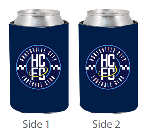 HCFC Navy Crest Koozie