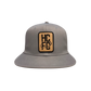 Element Leather Patch Snapback - Grey