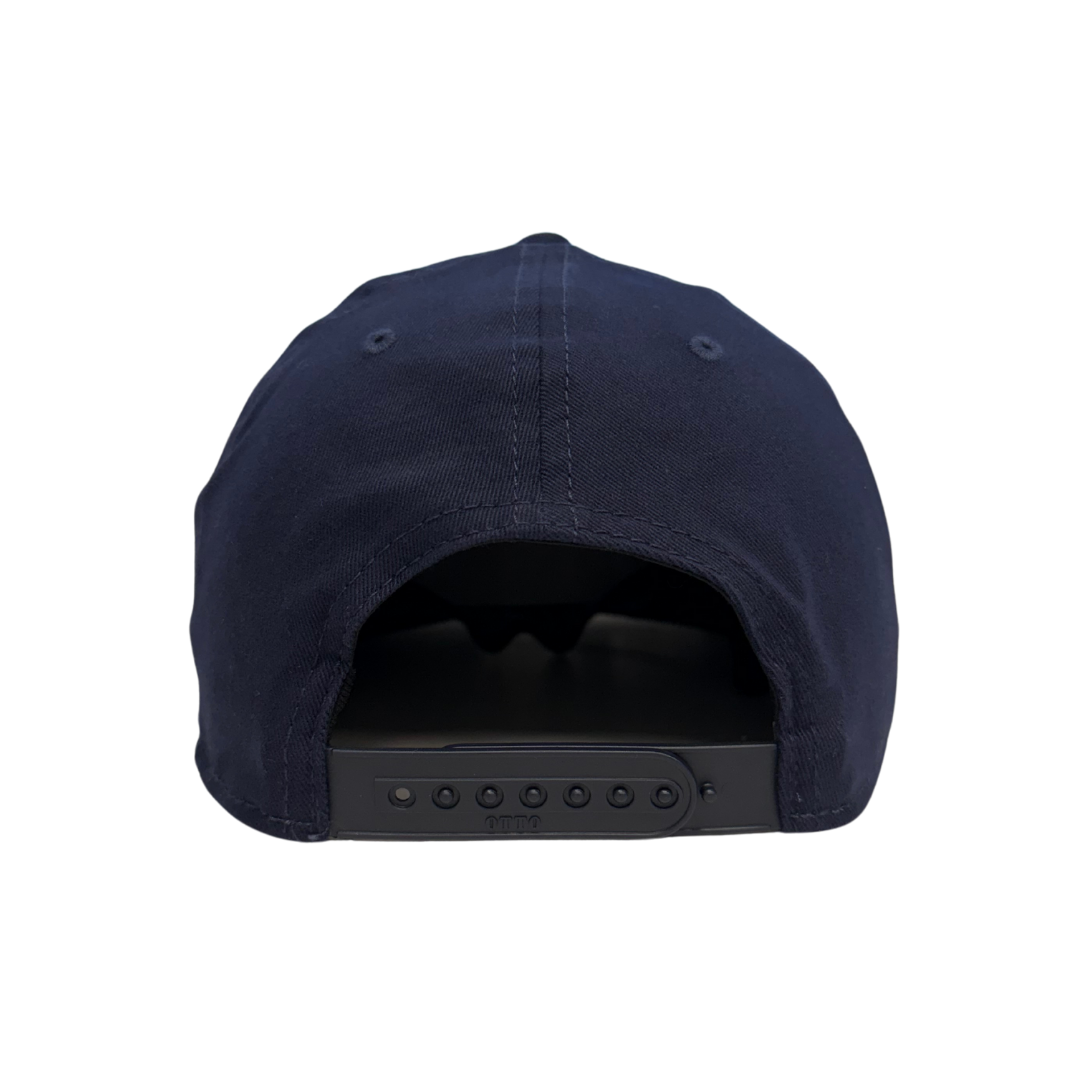 Adult Snapback Adjustable Crest Hat - Navy