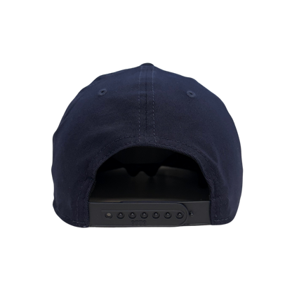 Adult Snapback Adjustable Crest Hat - Navy
