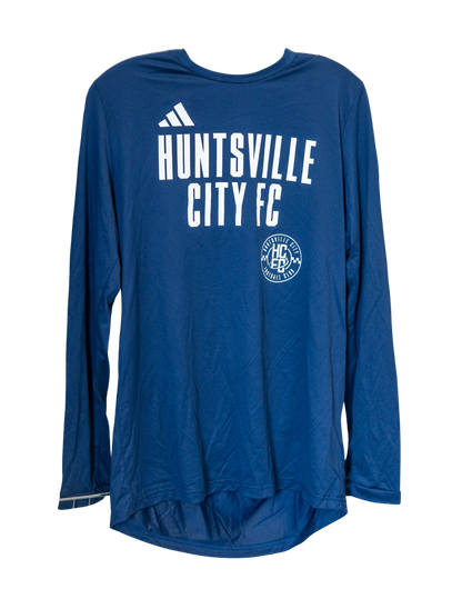 Navy "Huntsville City FC" Athletic Tee Long Sleeve