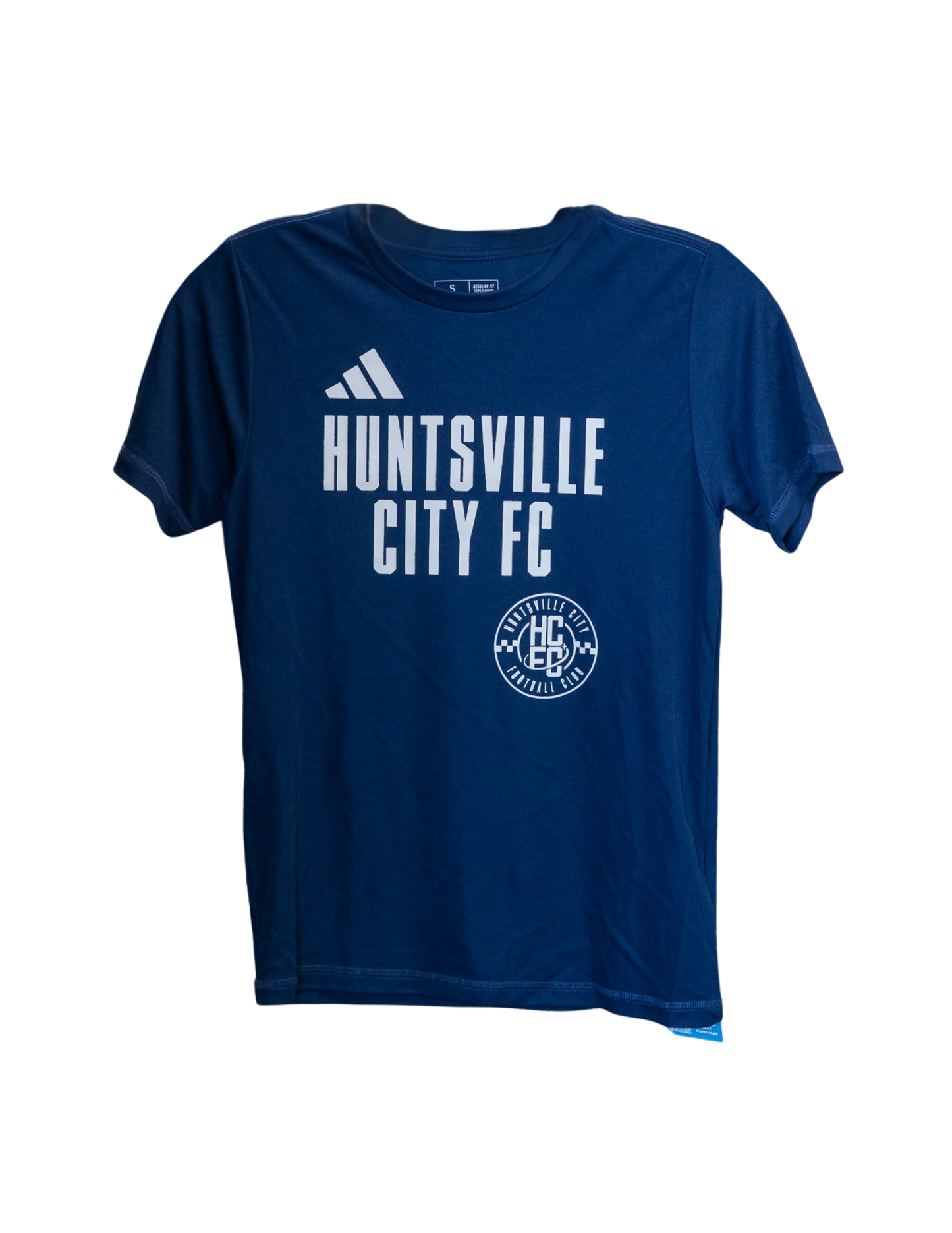Navy Youth "Huntsville City FC" Athletic Tee Short Sleeve