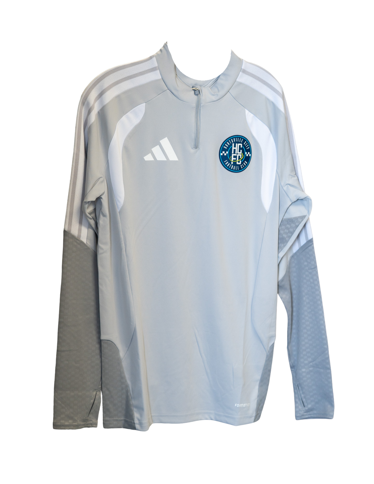 TIRO 26 Light Grey 1/4 Zip Top