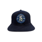 Adult Snapback Adjustable Crest Hat - Navy