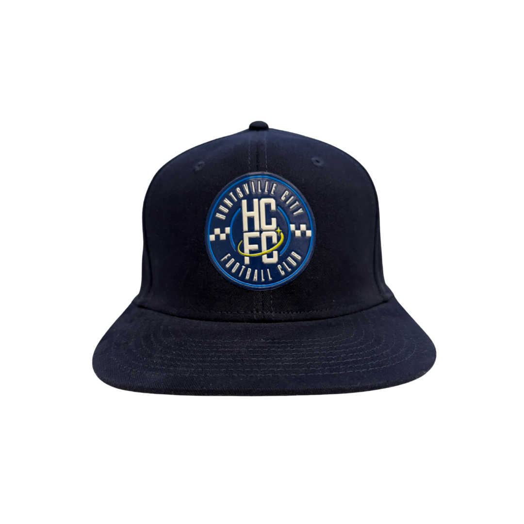 Adult Snapback Adjustable Crest Hat - Navy