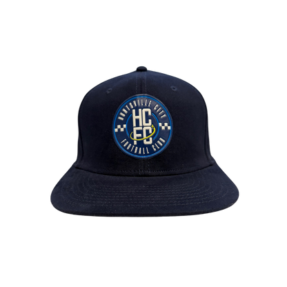 Adult Snapback Adjustable Crest Hat - Navy