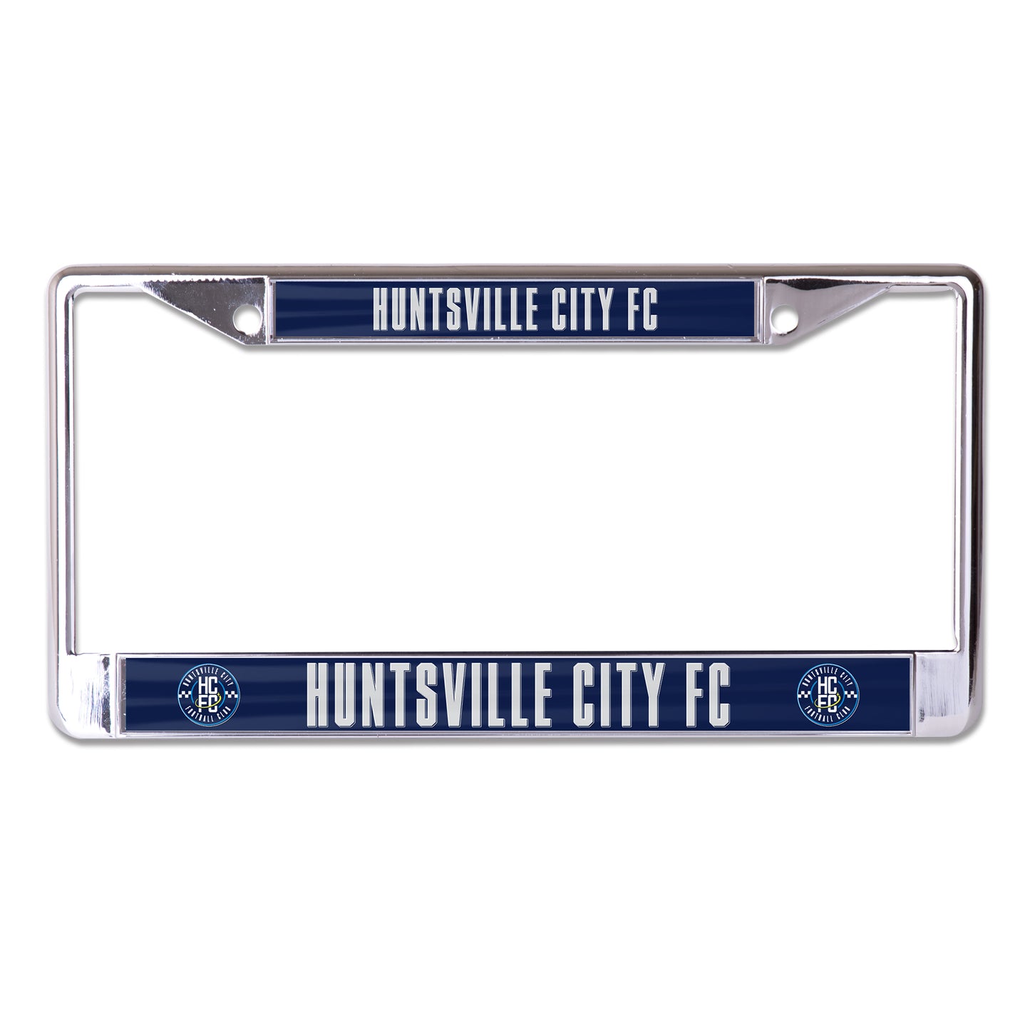 Huntsville City FC Silver Plate Frame