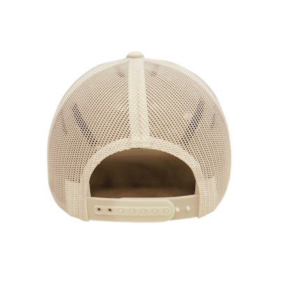Hometown Leather Patch Trucker Hat - White