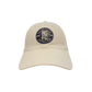 Adult Slouch Adjustable Crest Hat - White