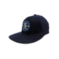 Adult Snapback Adjustable Crest Hat - Navy