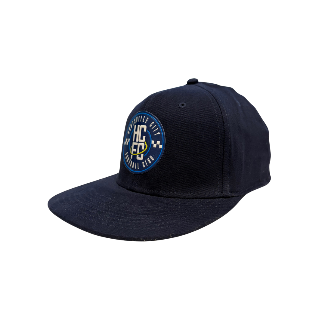 Adult Snapback Adjustable Crest Hat - Navy