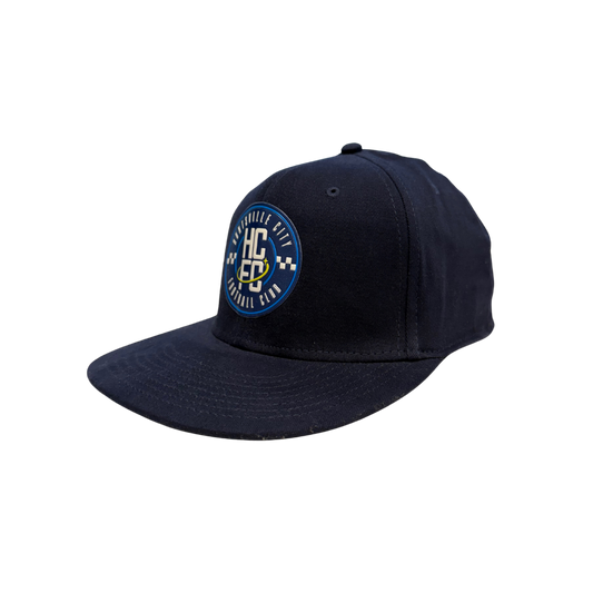 Adult Snapback Adjustable Crest Hat - Navy