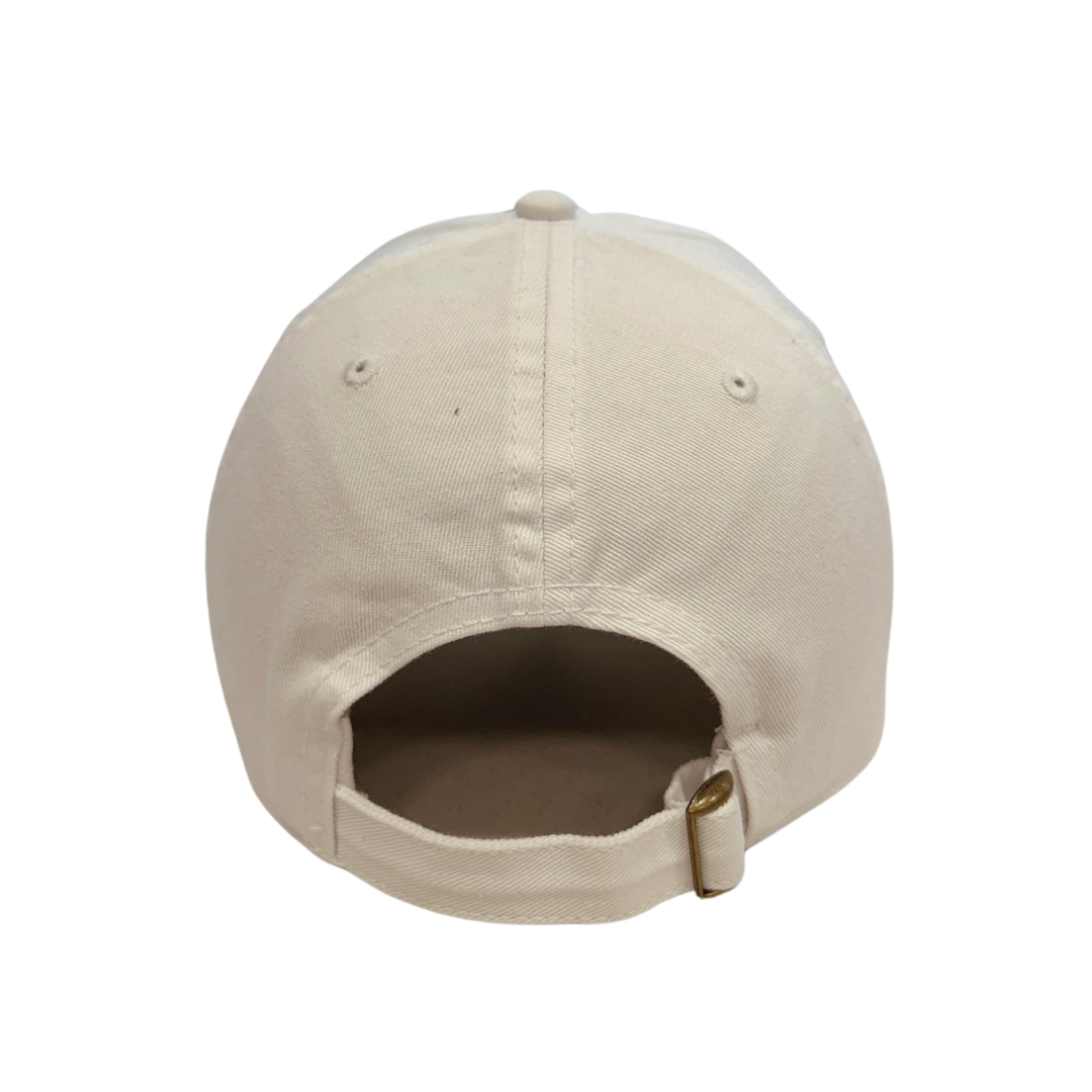 Adult Slouch Adjustable Crest Hat - White