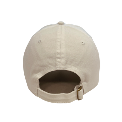 Adult Slouch Adjustable Crest Hat - White
