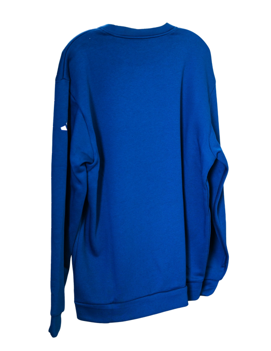 Adidas Men's Fleece Crew Sweatshirt Navy