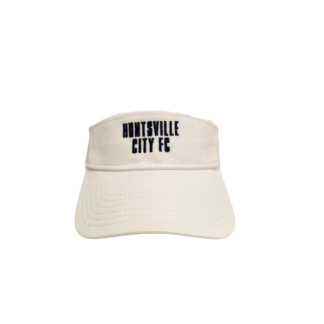 Adult Huntsville City FC Visor - White