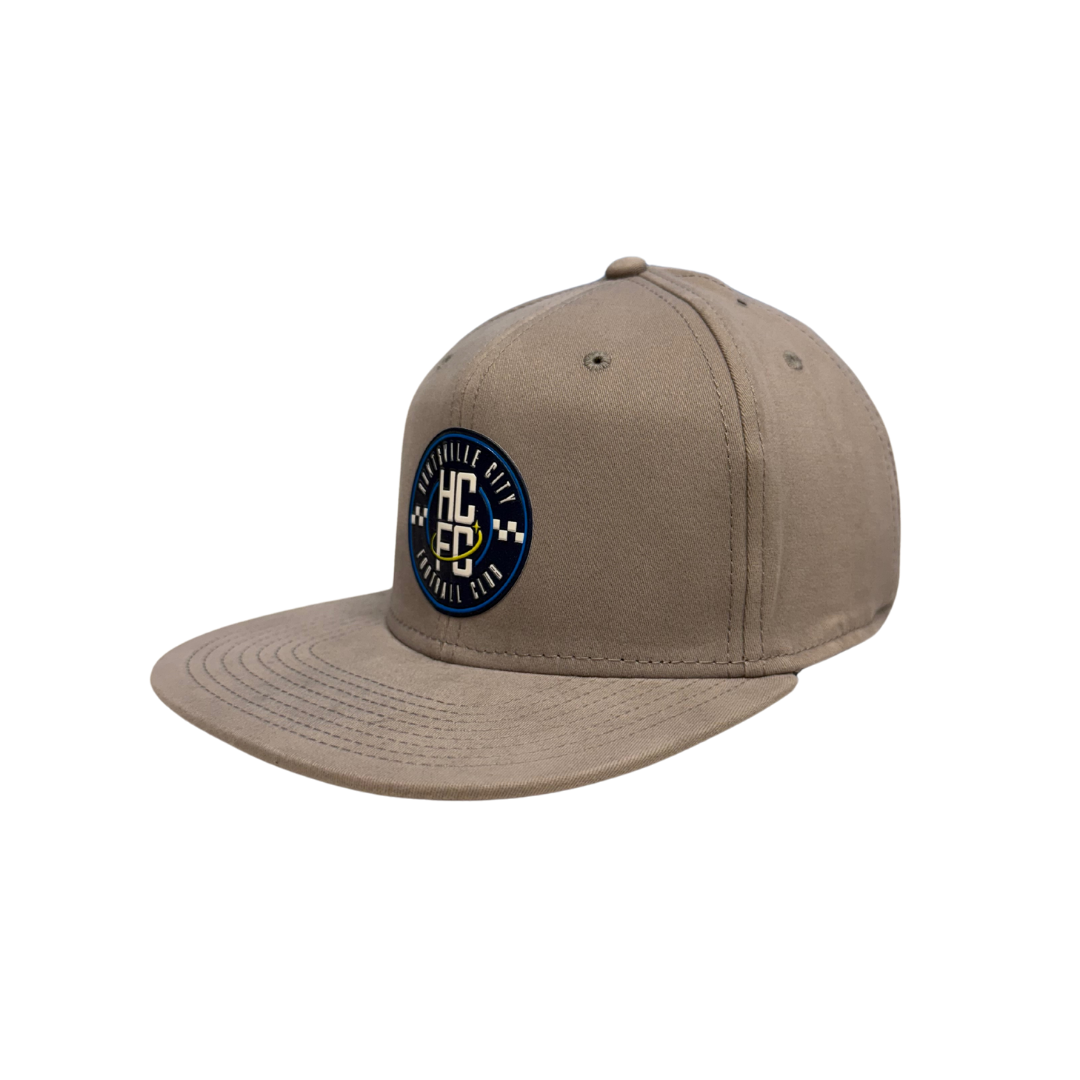 Adult Snapback Adjustable Crest Hat - Grey