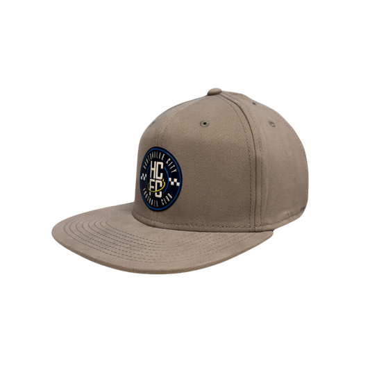 Adult Snapback Adjustable Crest Hat - Grey