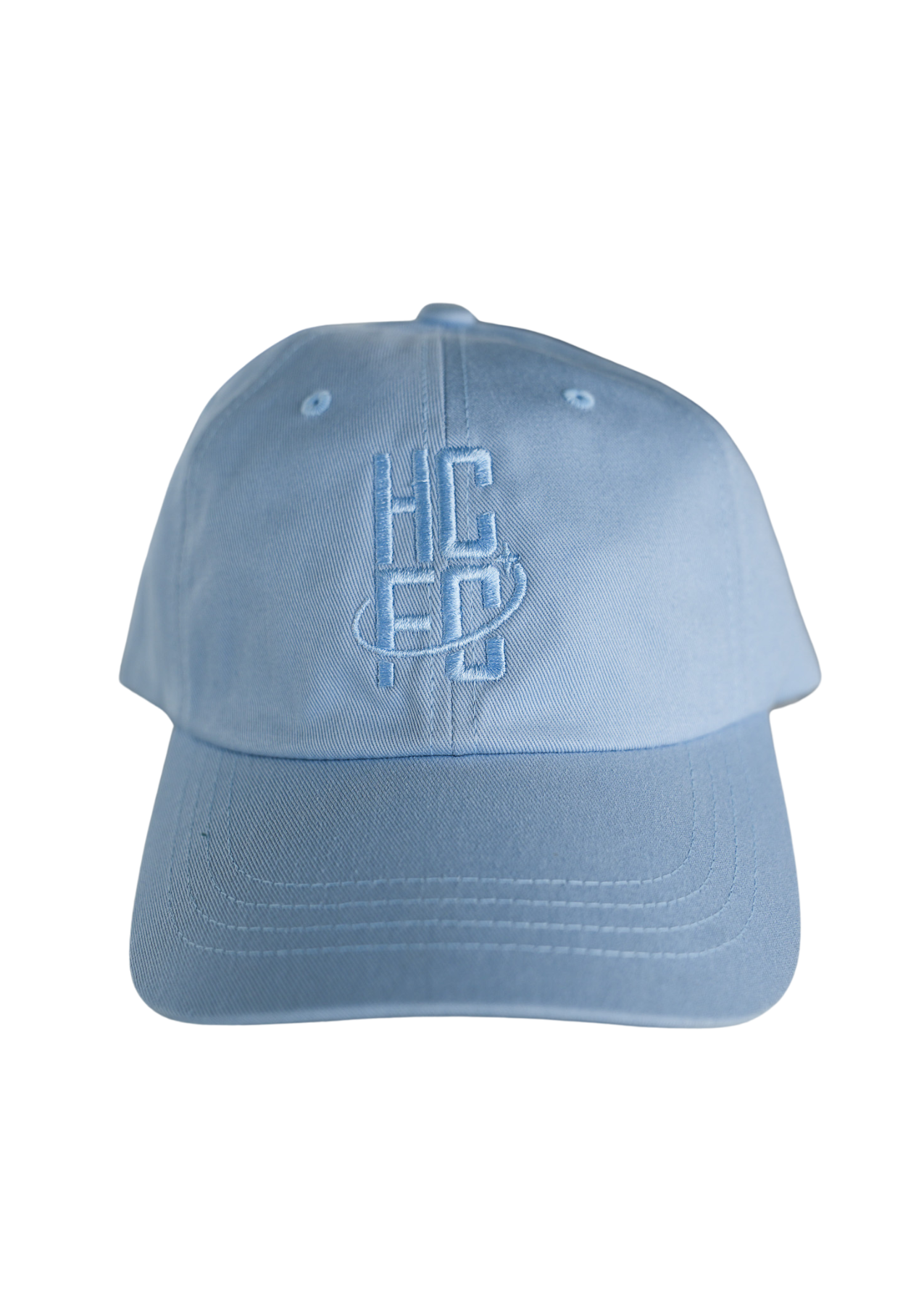 HCFC Pastel Monogram Hat - Blue