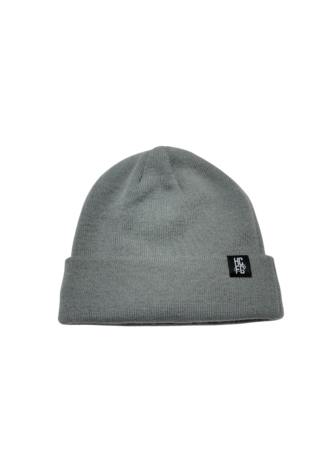 HCFC Fleece Lined Cuff Knit Hat - Steel