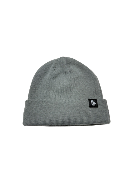 HCFC Fleece Lined Cuff Knit Hat - Steel