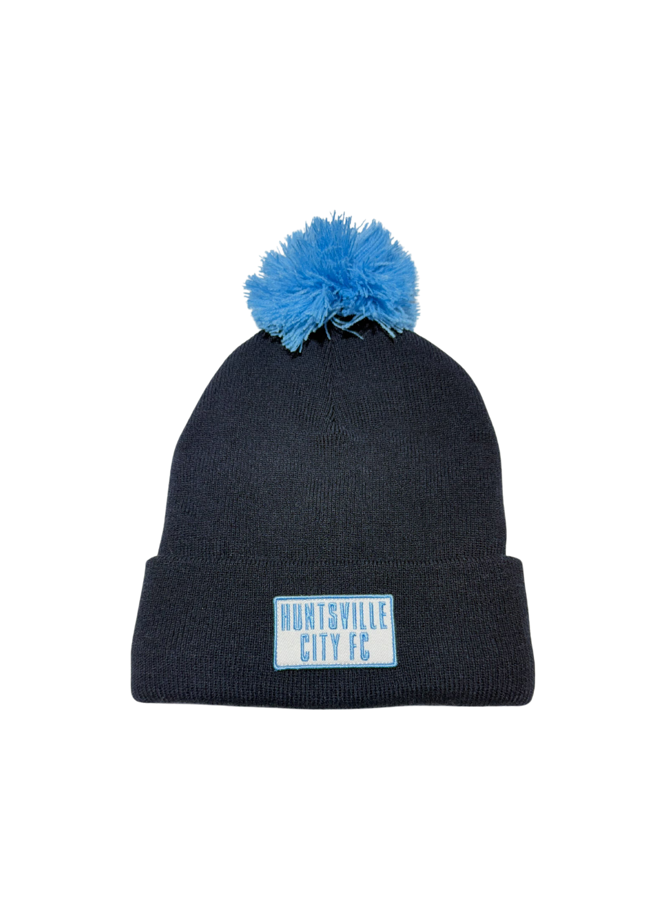 HCFC Fleece Lined Rouster Knit Hat - Navy