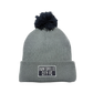 HCFC Fleece Lined Rouster Knit Hat - Steel